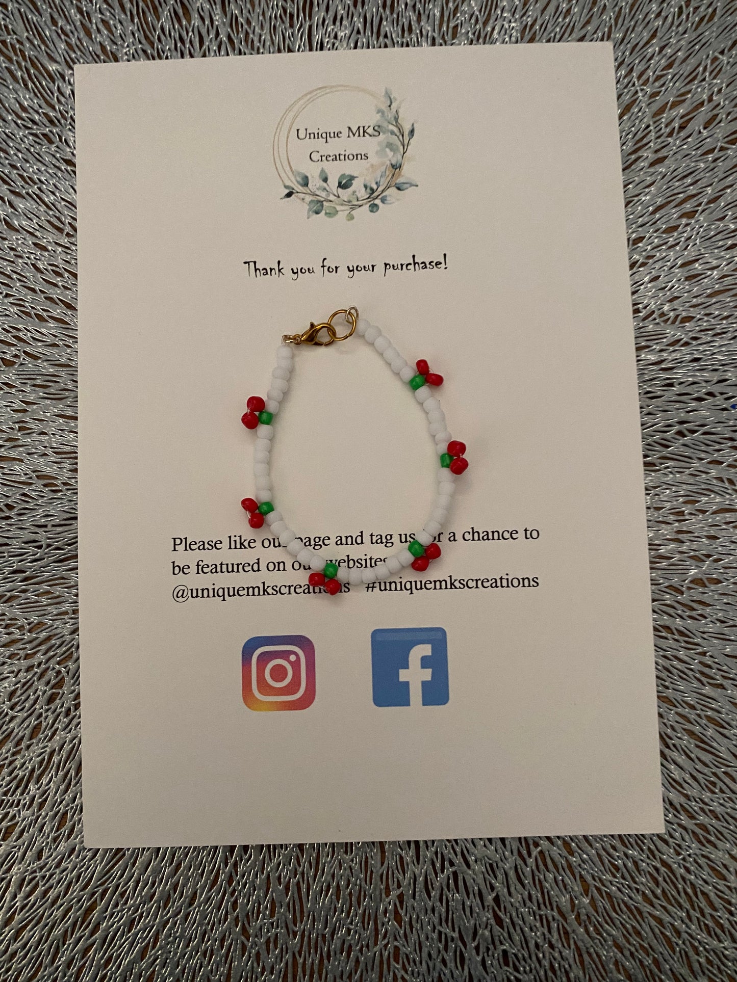 Cherry Necklace & Bracelet