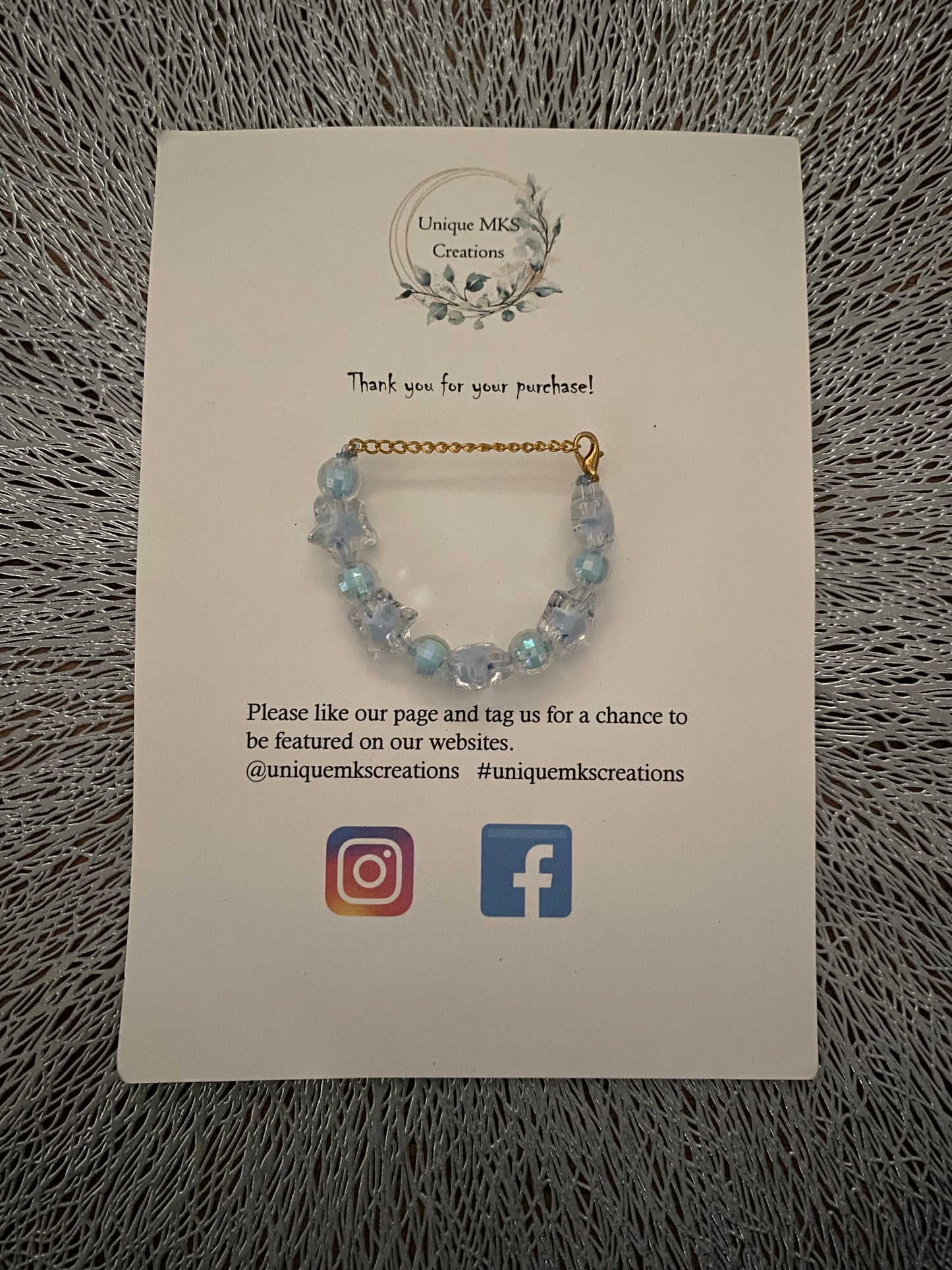 Sparkle Glamour Star Bracelet