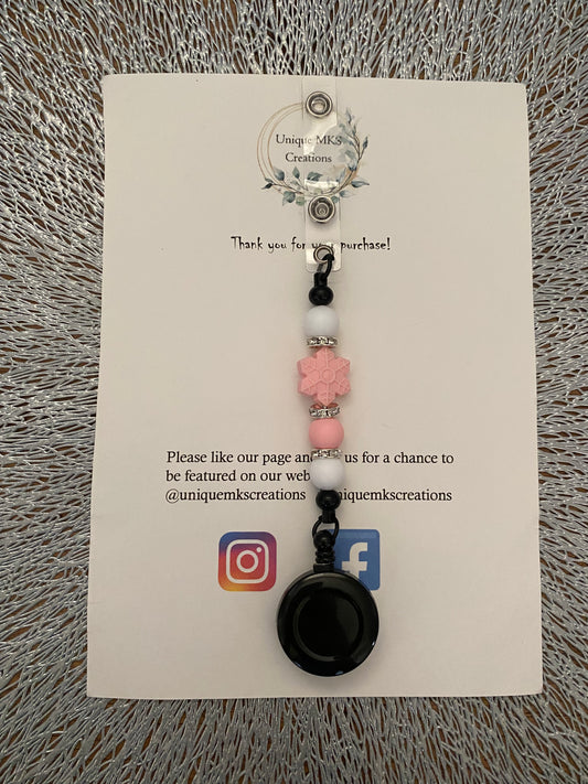 Neva Retractable Badge Reel Clip Holder