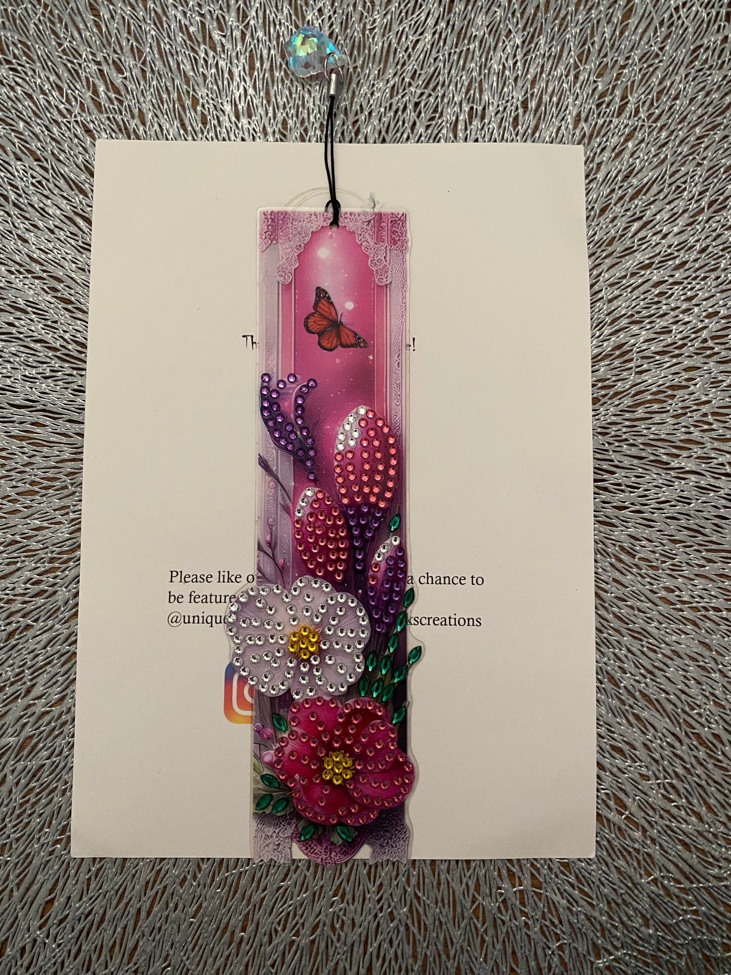 Floral Butterfly Bookmarks