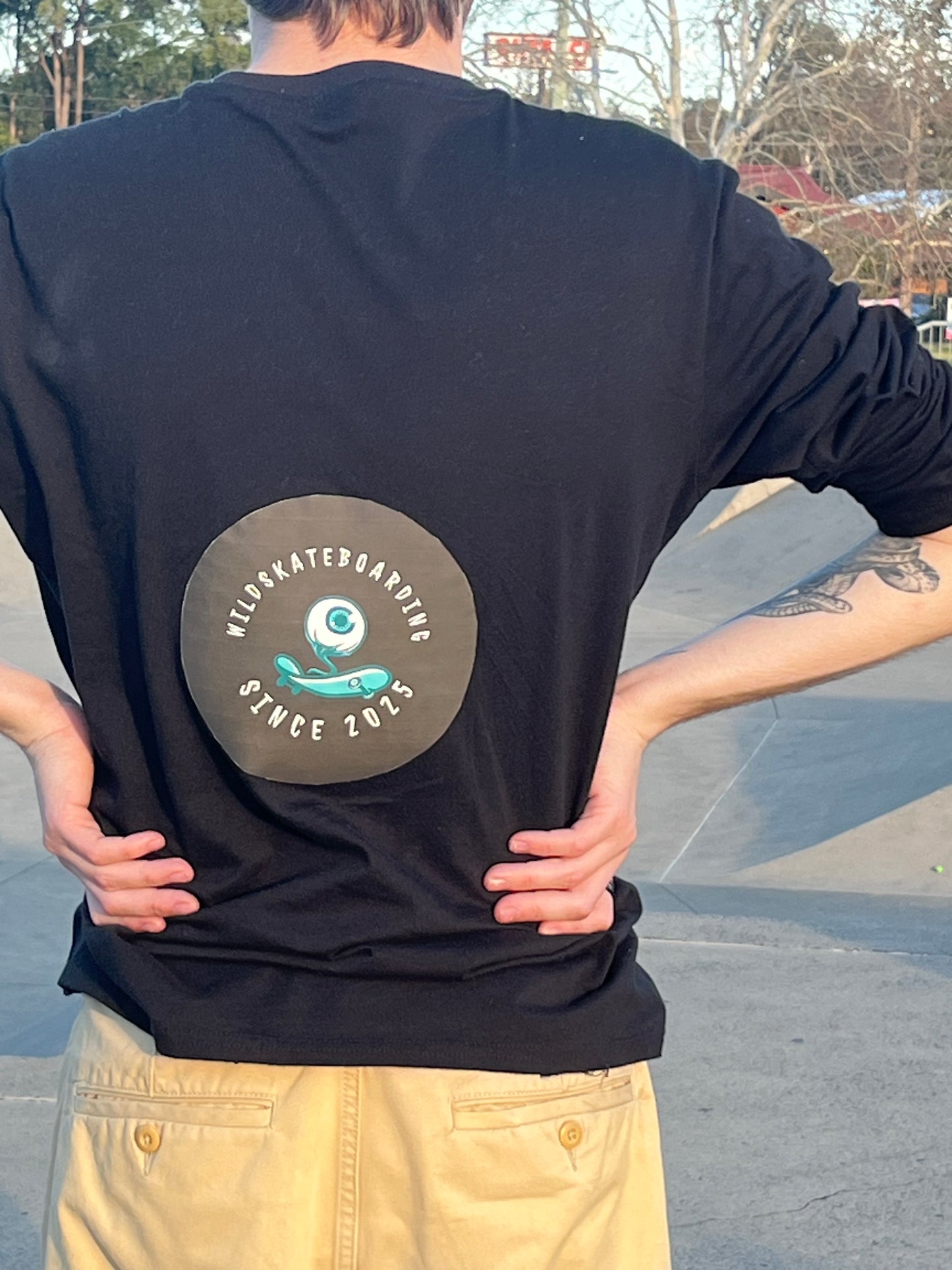 Wild Skateboarding Long Sleeve