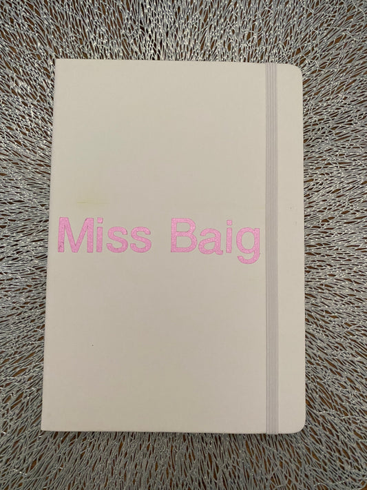 A5 Personalised Notebook