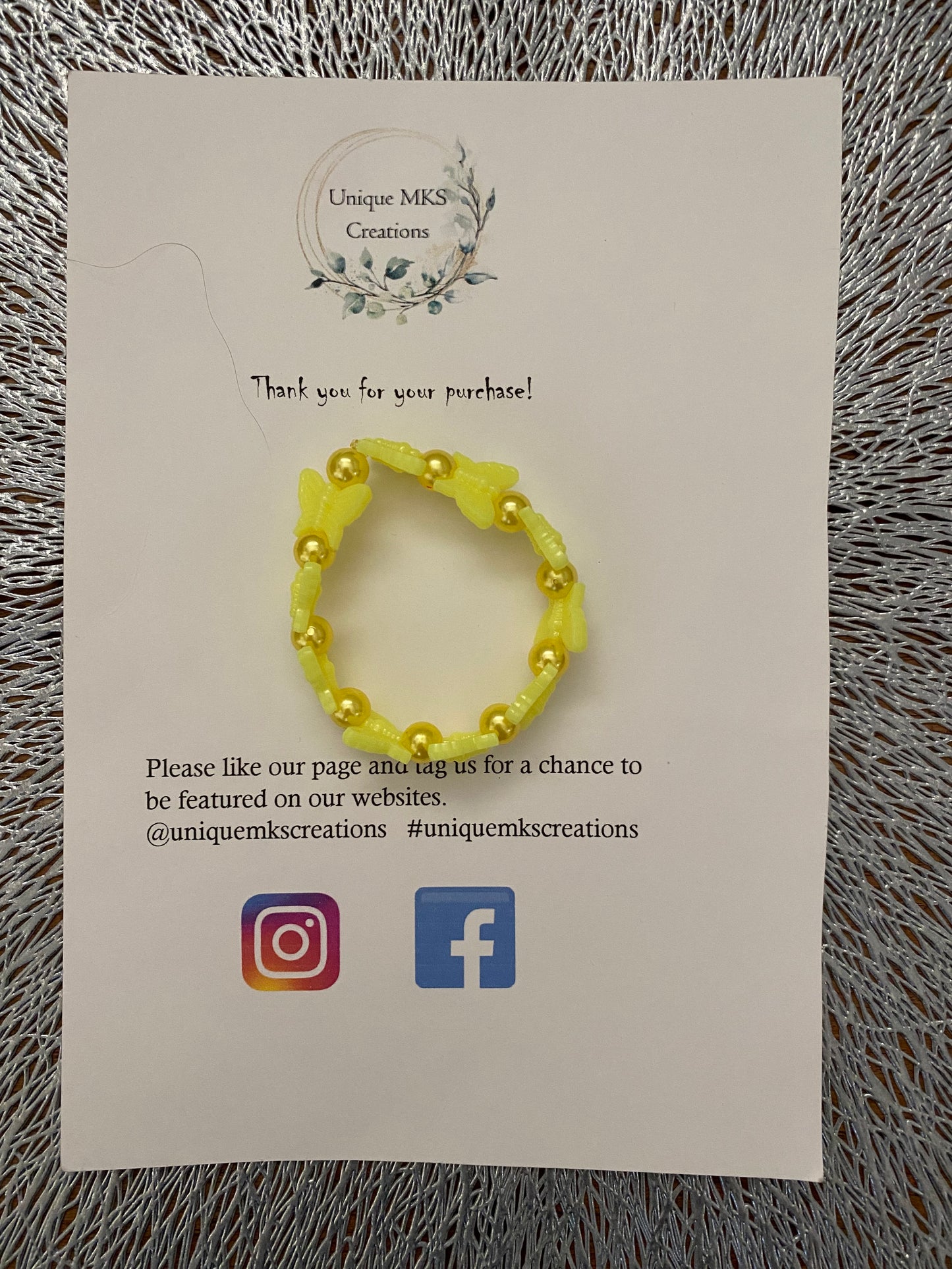 Butterfly Bracelets