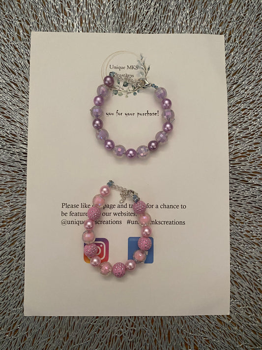 Pearl Sparkle Glamour Bracelet