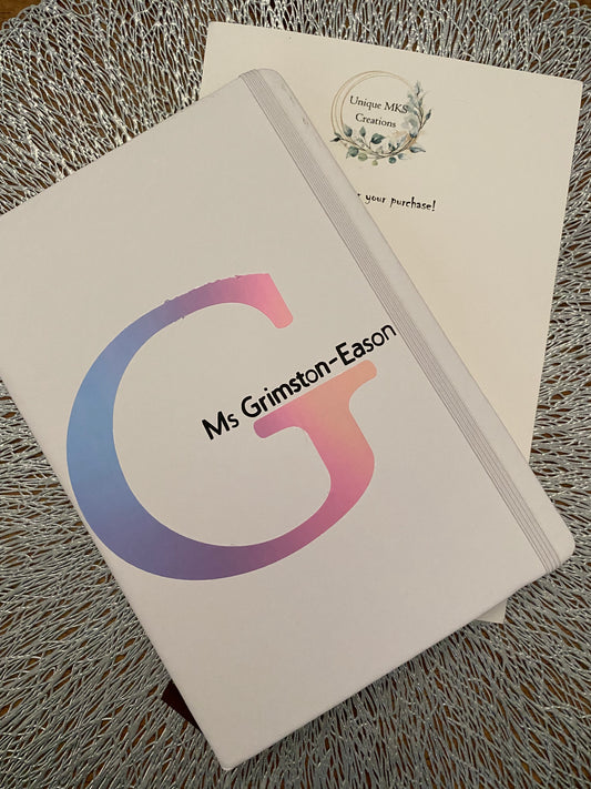 A5 Personalised Notebook
