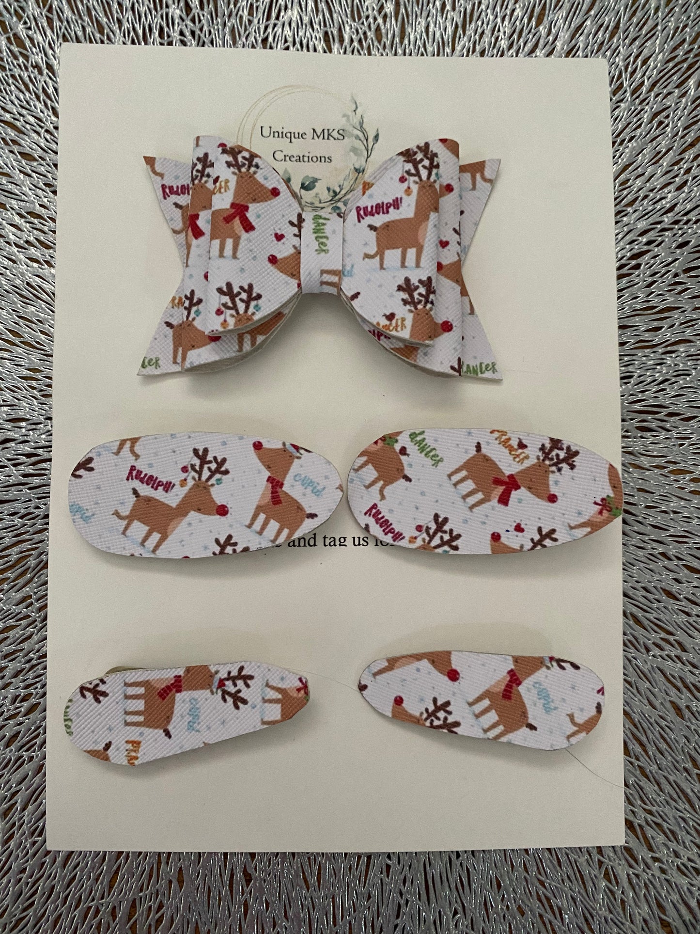 Idalia Reindeers & Fringe Clips - Limited Edition