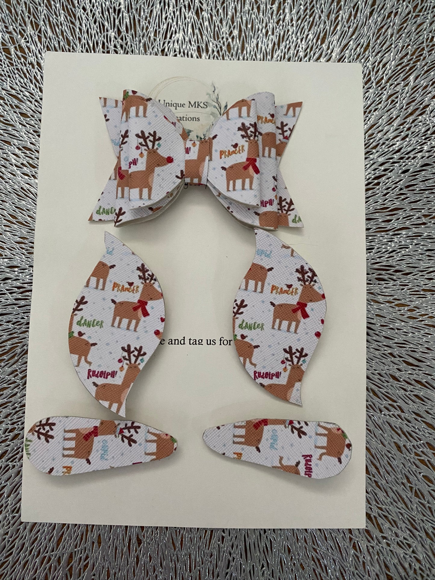 Idalia Reindeers & Fringe Clips - Limited Edition