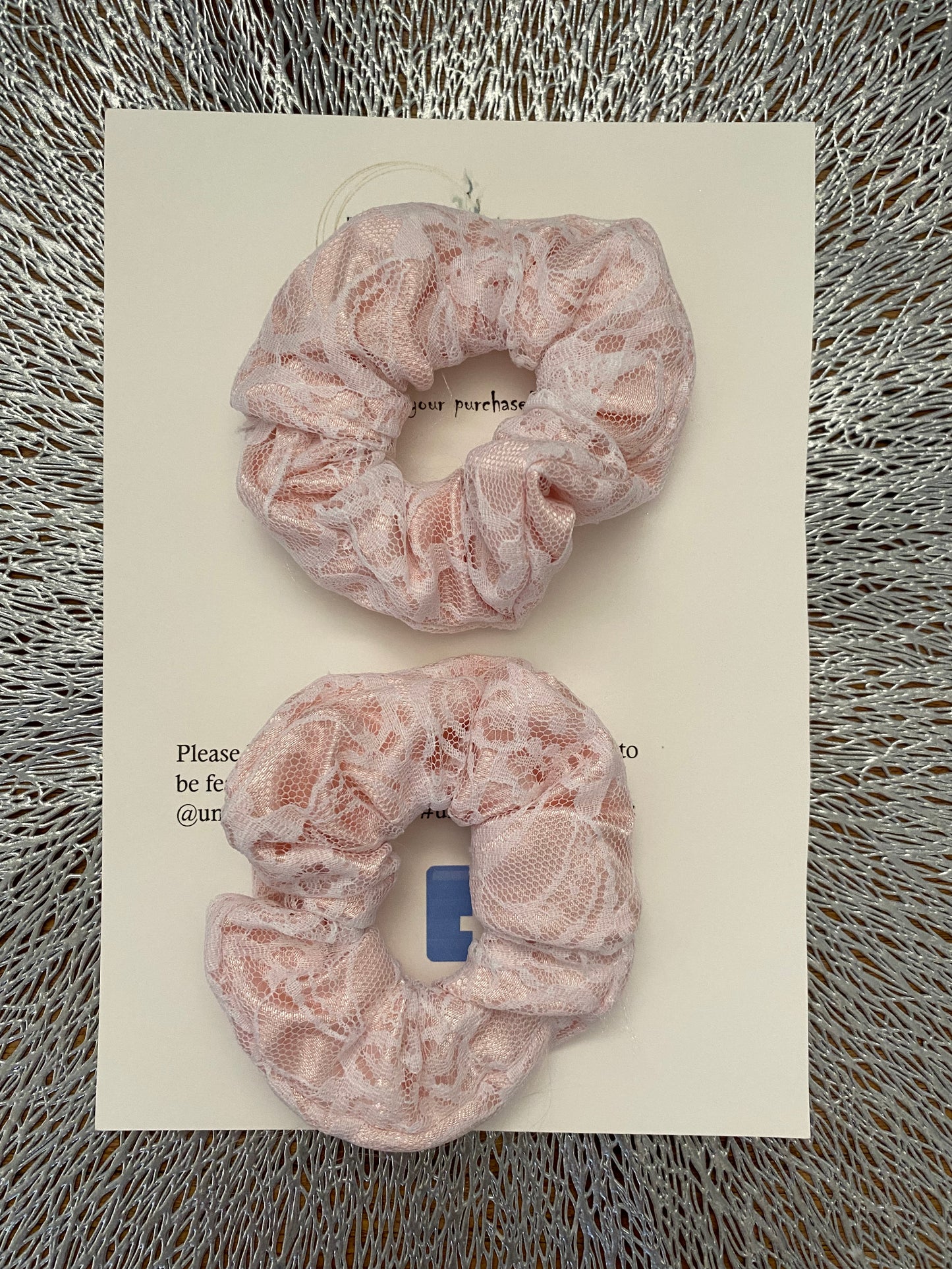 Light Pink Scrunchies