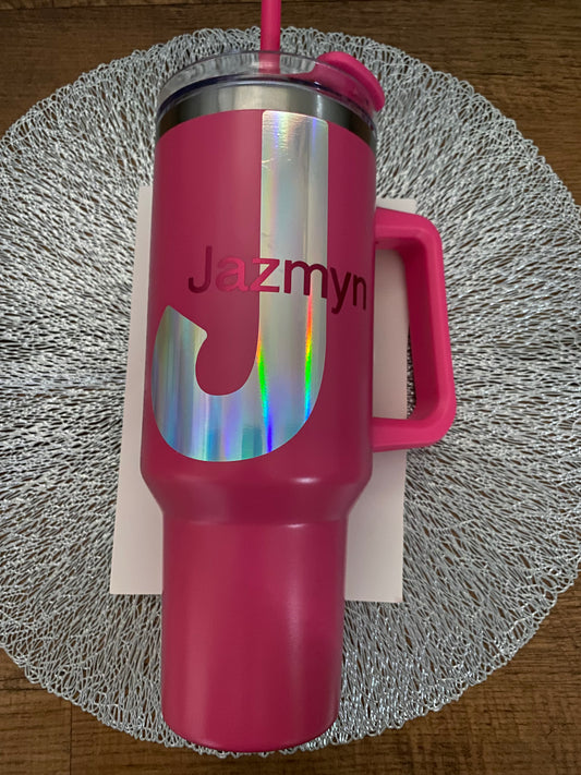 1.18L Personalised Jumbo Tumbler with Straw