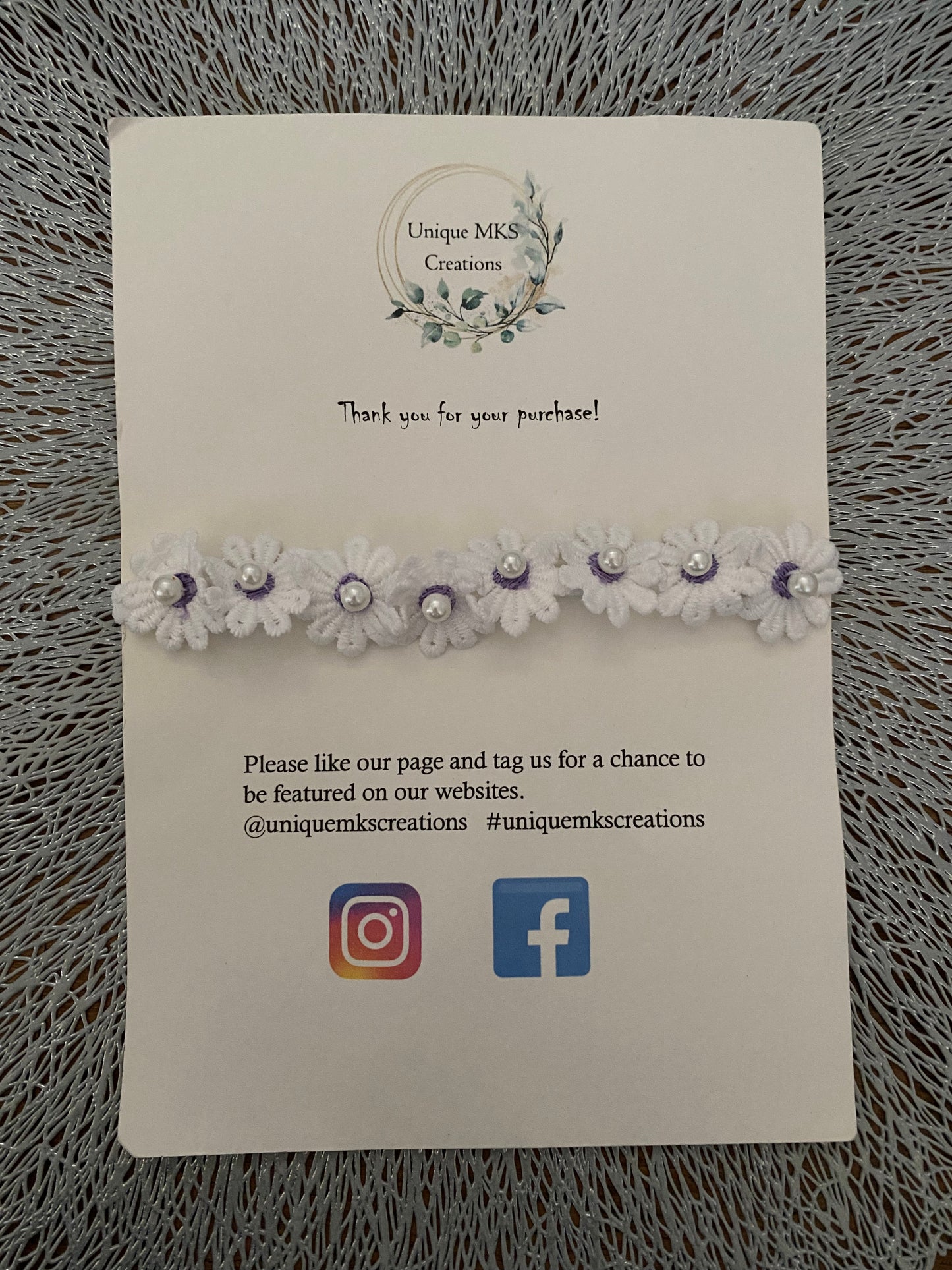 Custom - Daisy Flower Crown