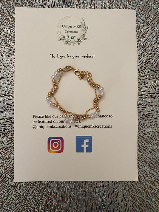 Pearl Chain Bracelet - Limited Edition