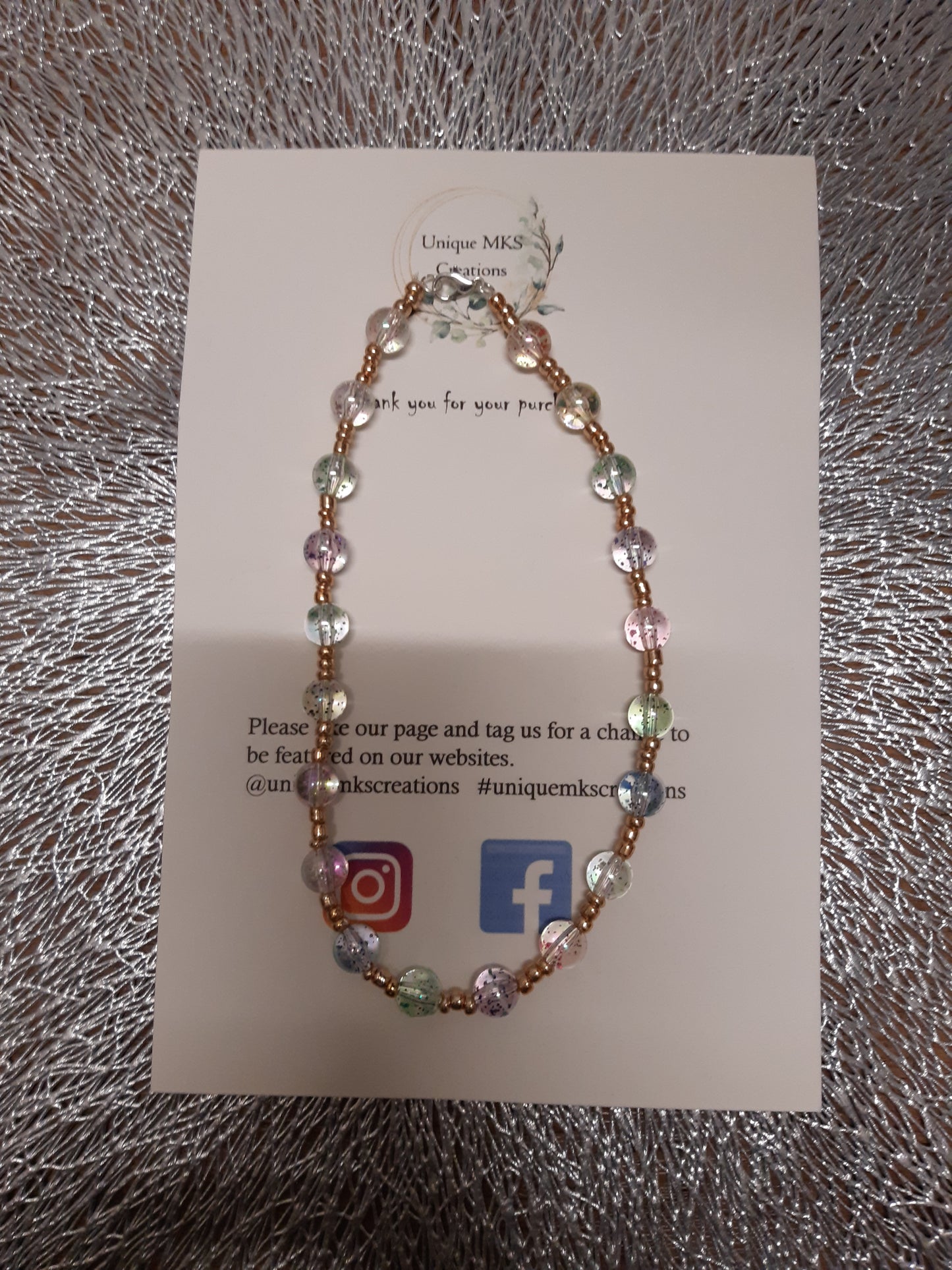 Crystal Rainbow Bracelet & Necklace