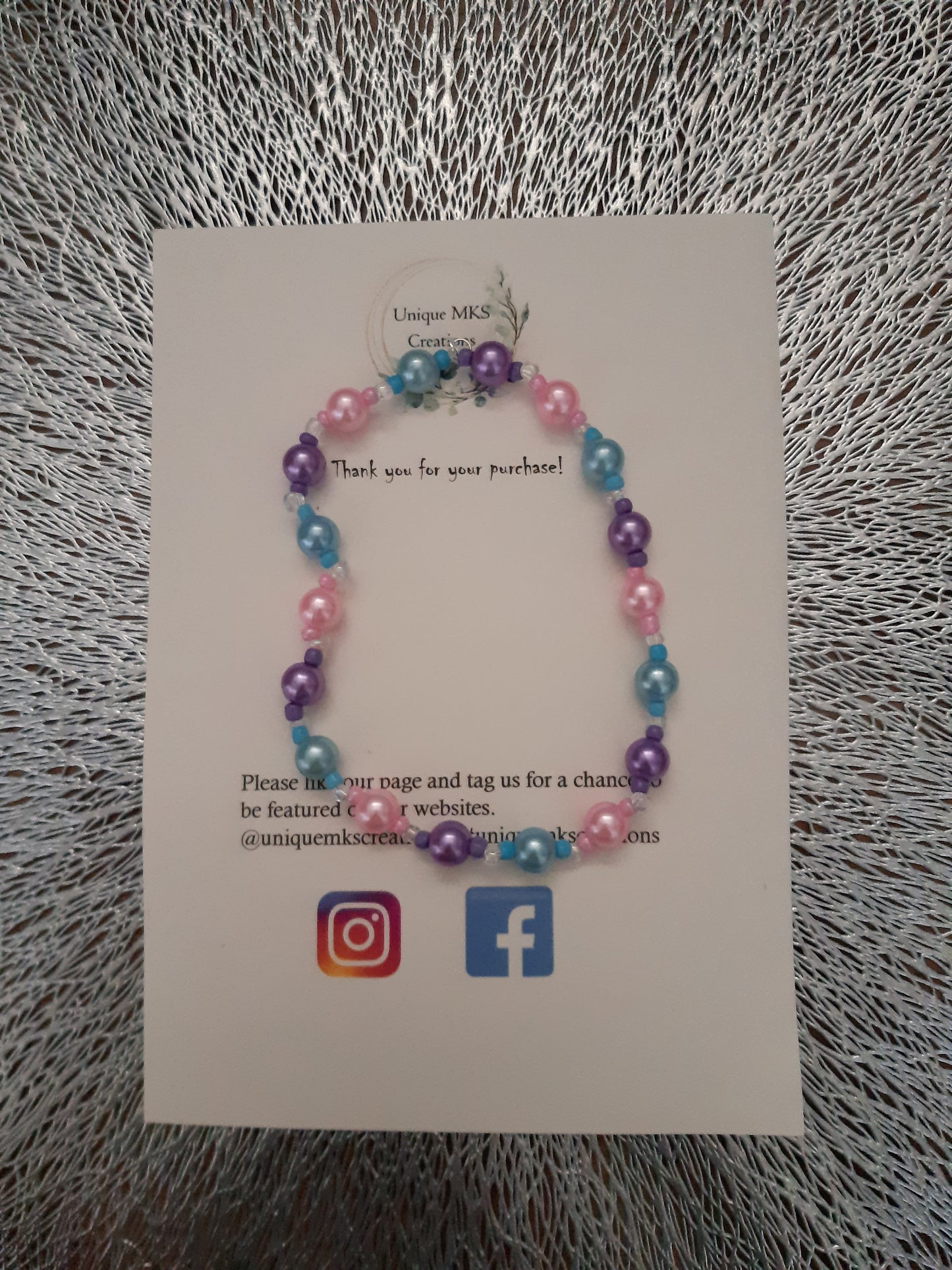 Rainbow Pearl Bracelet & Necklace