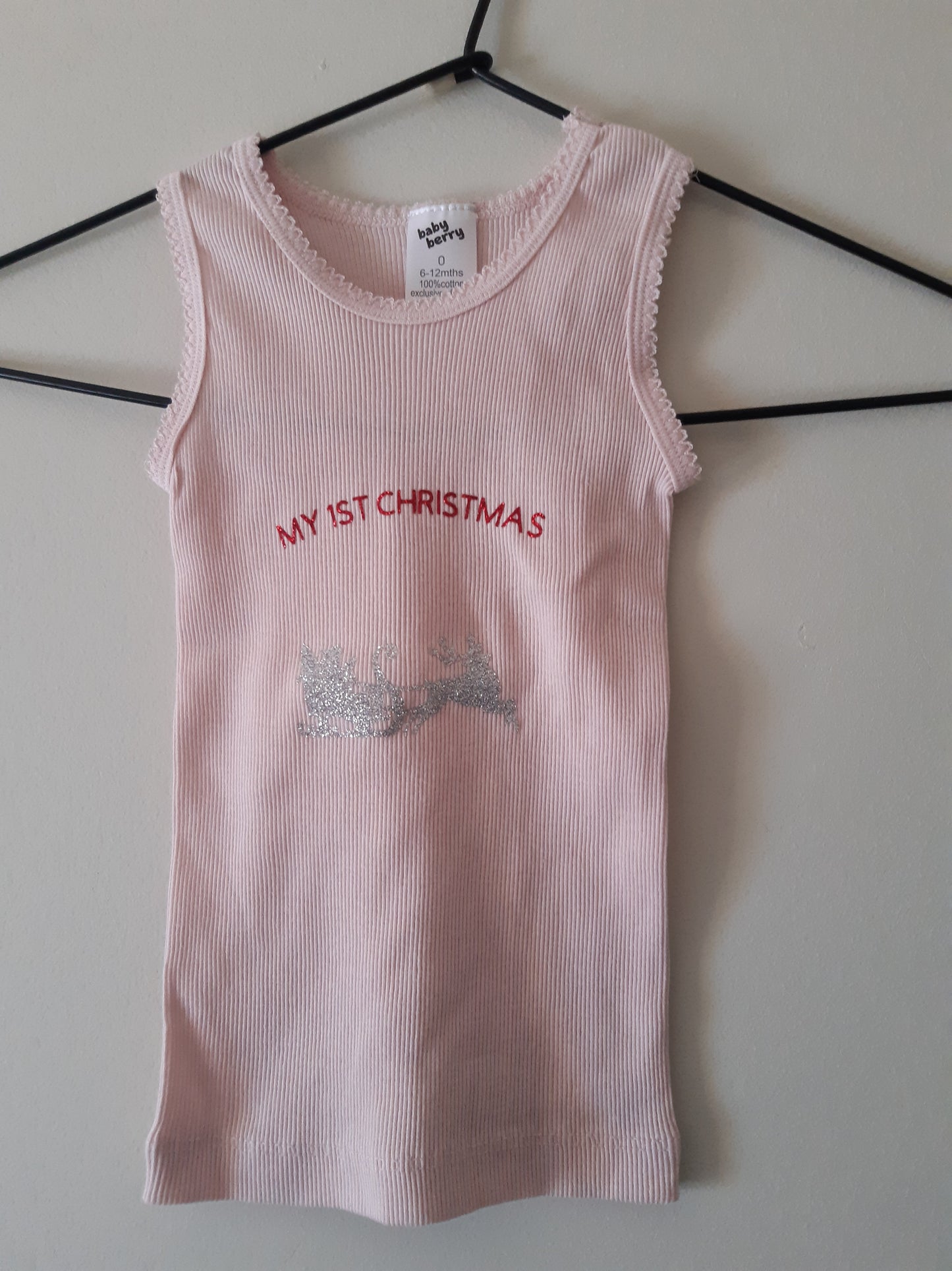 My 1st Christmas Singlet