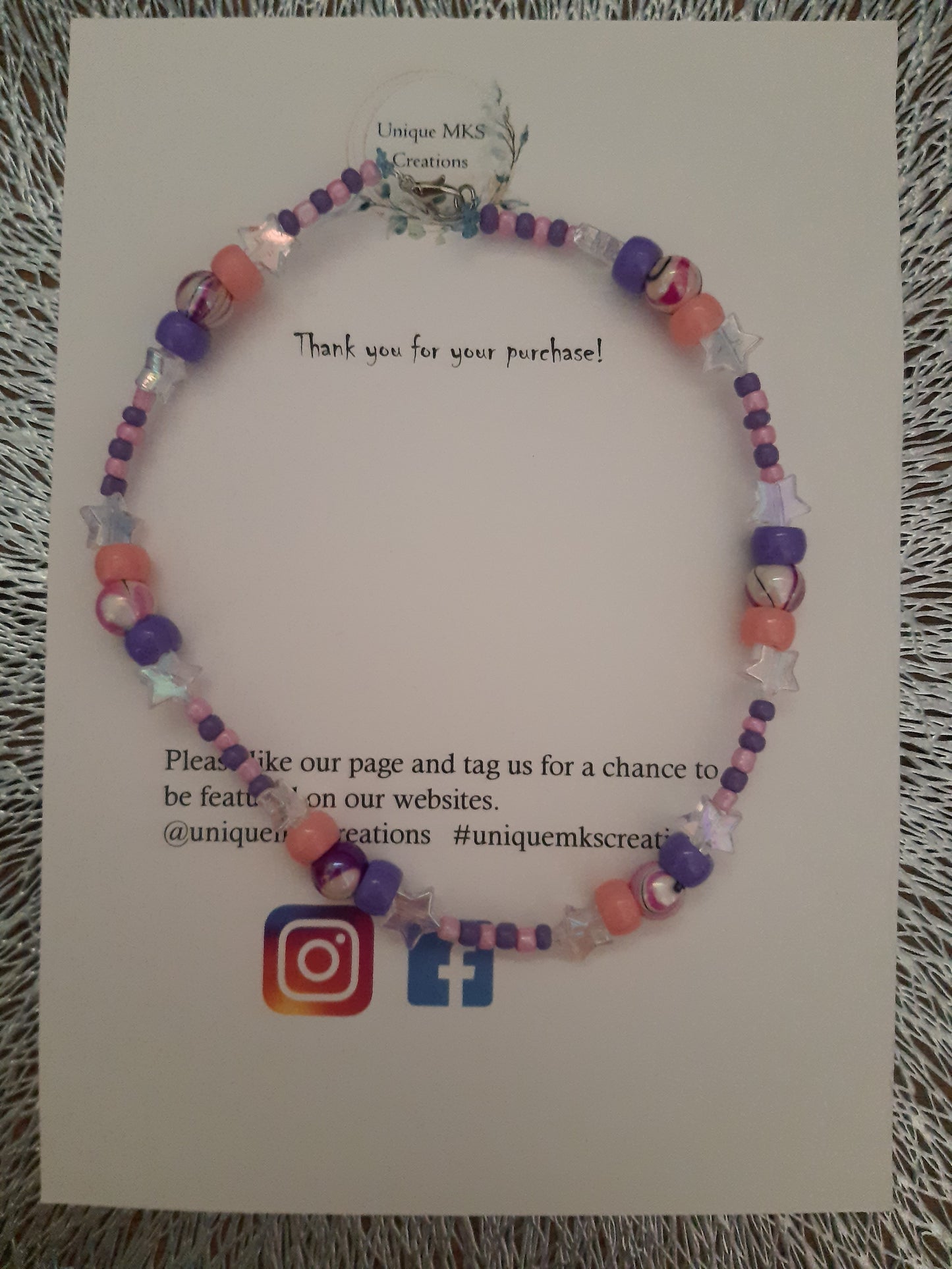 Pink & Purple Marble Star