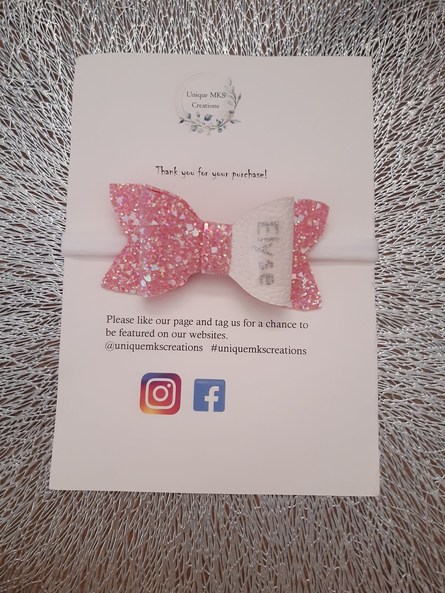 Laila Personalised Bow