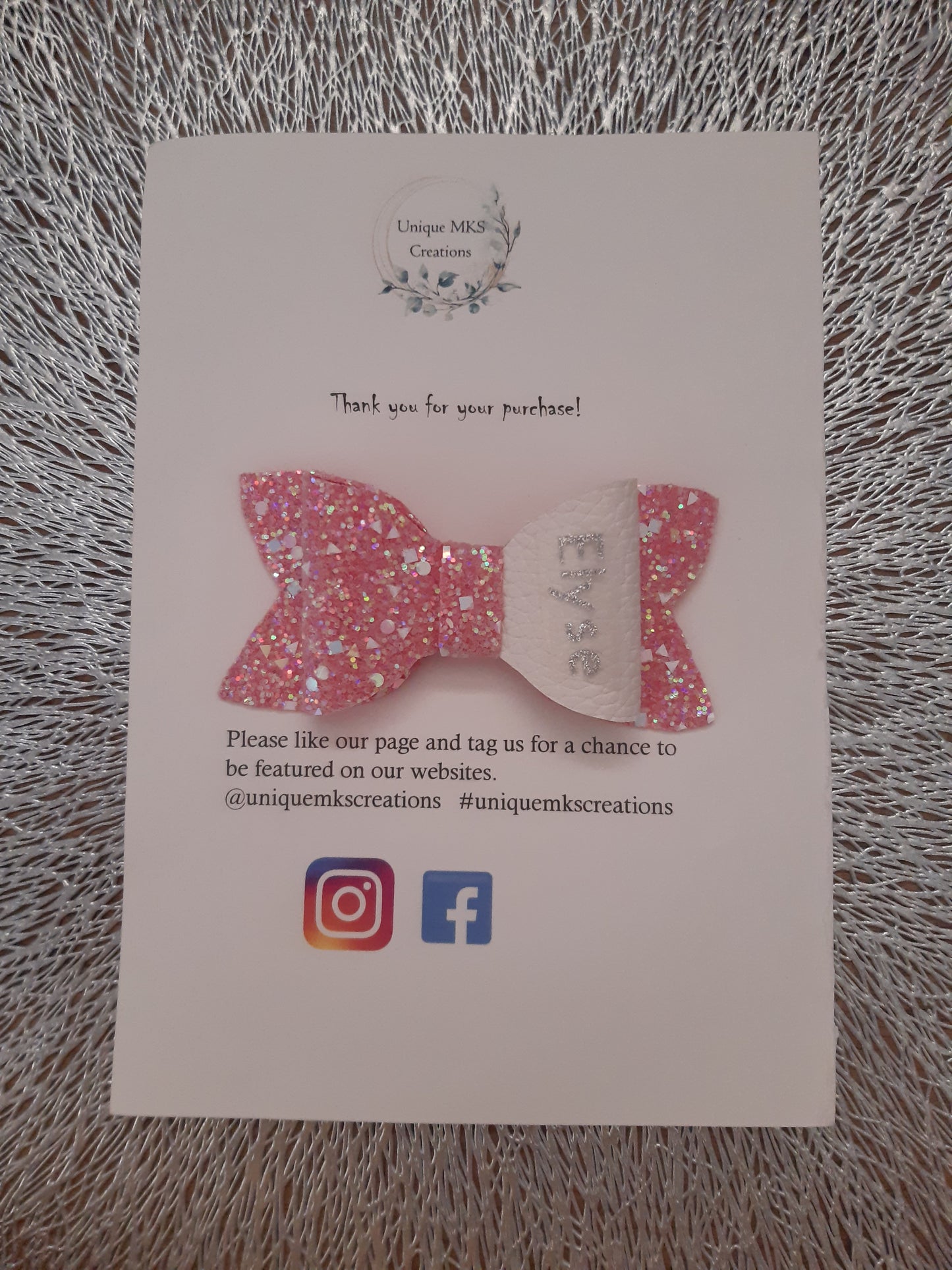 Laila Personalised Bow