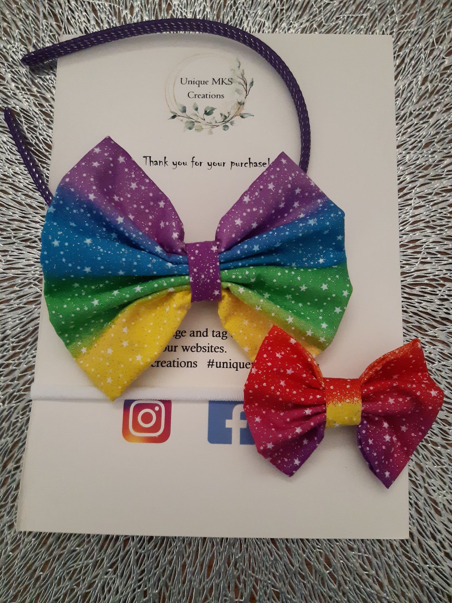 Rainbow Sparkle Glitter - Doll Accessories