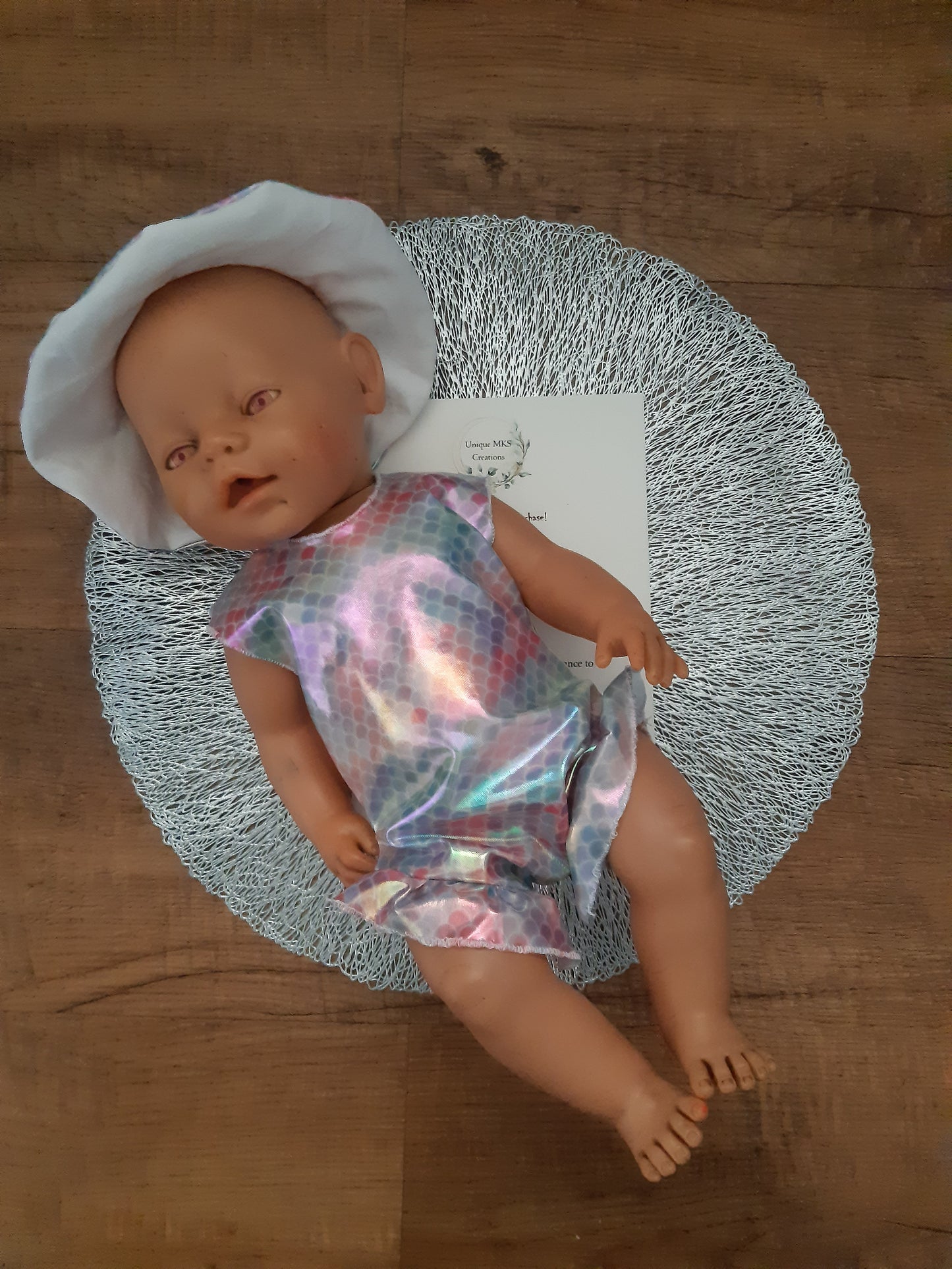 Athena Doll Swimsuit & Hat