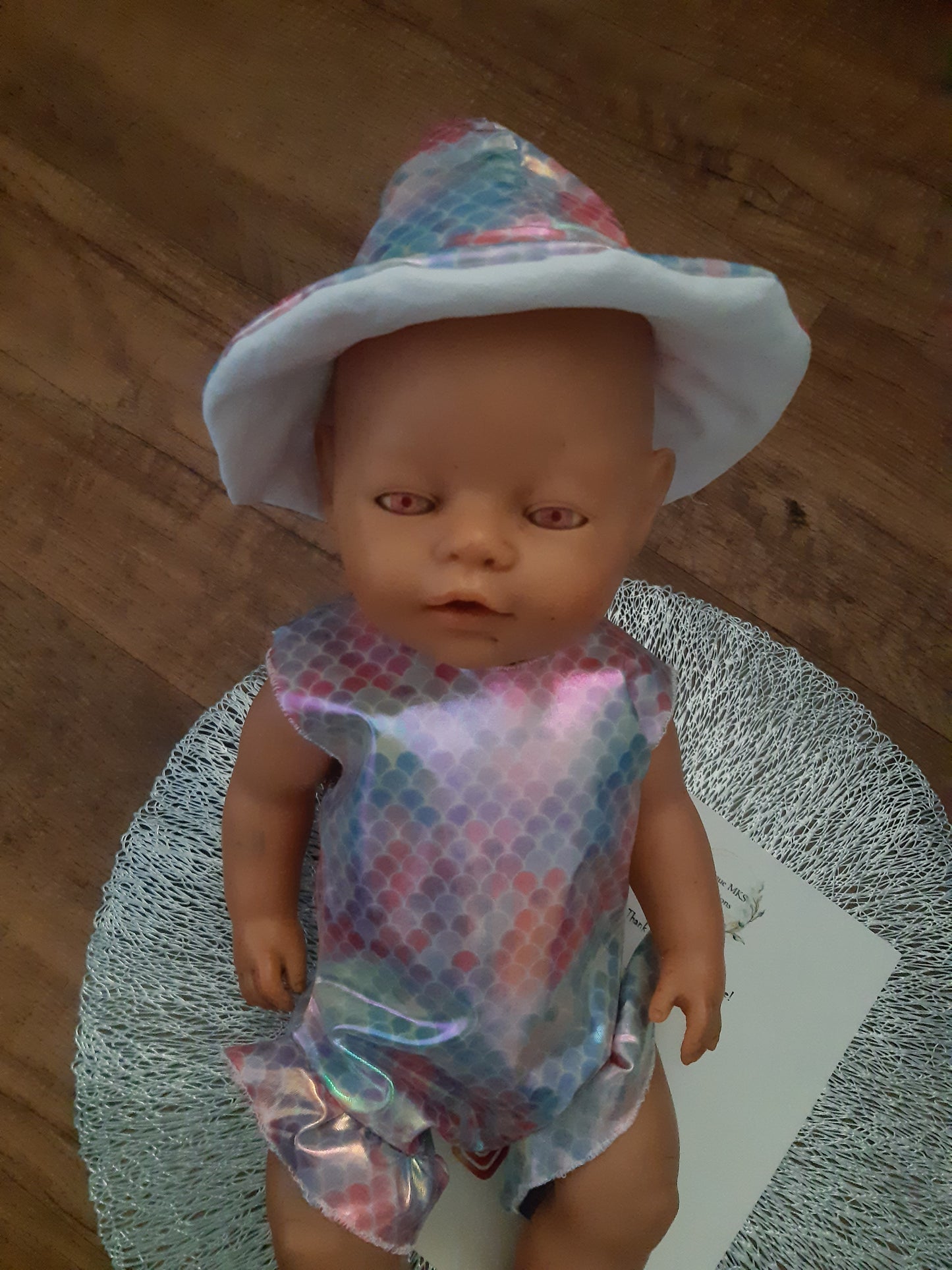 Athena Doll Swimsuit & Hat