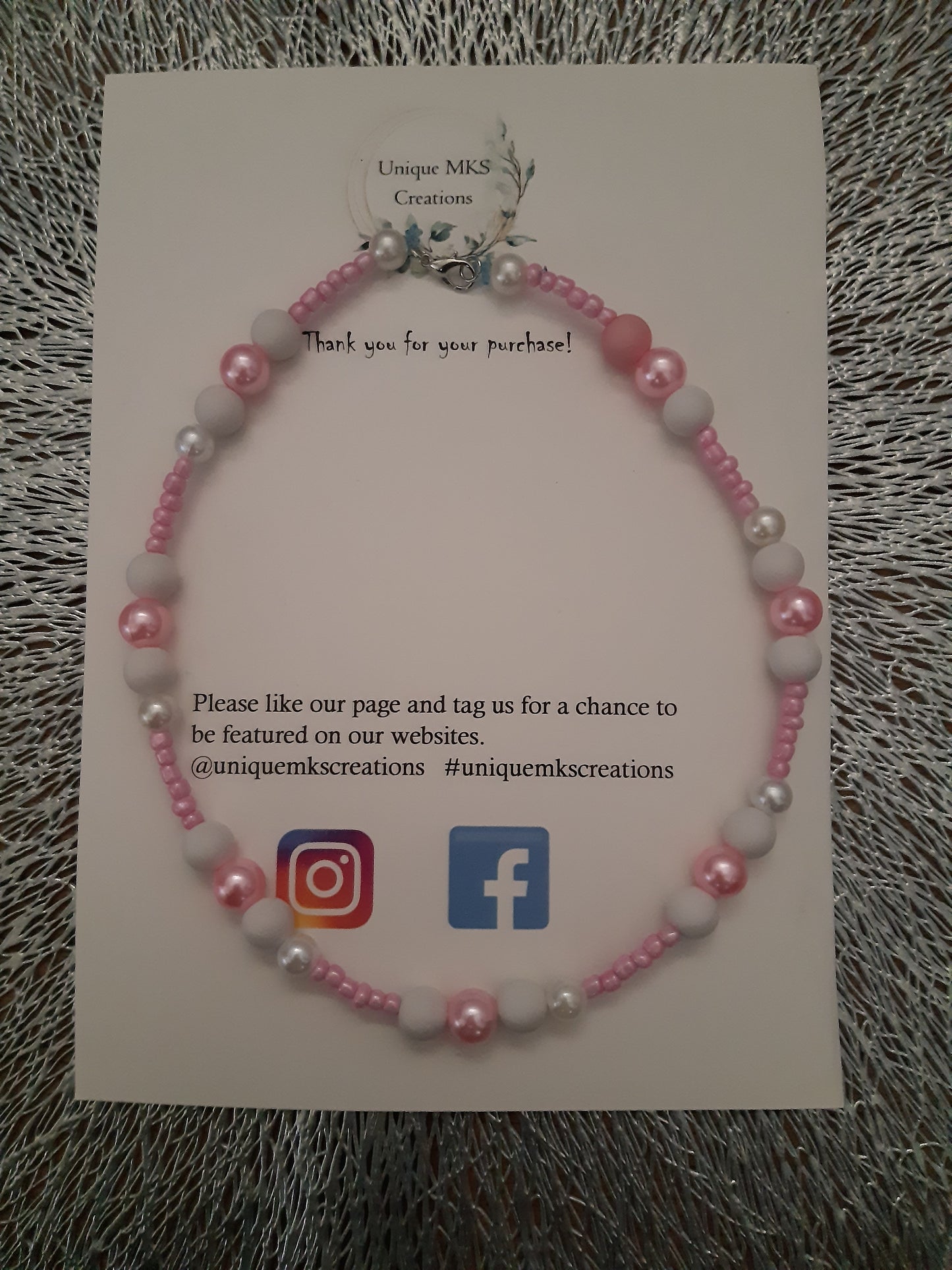 Pink & White Marble