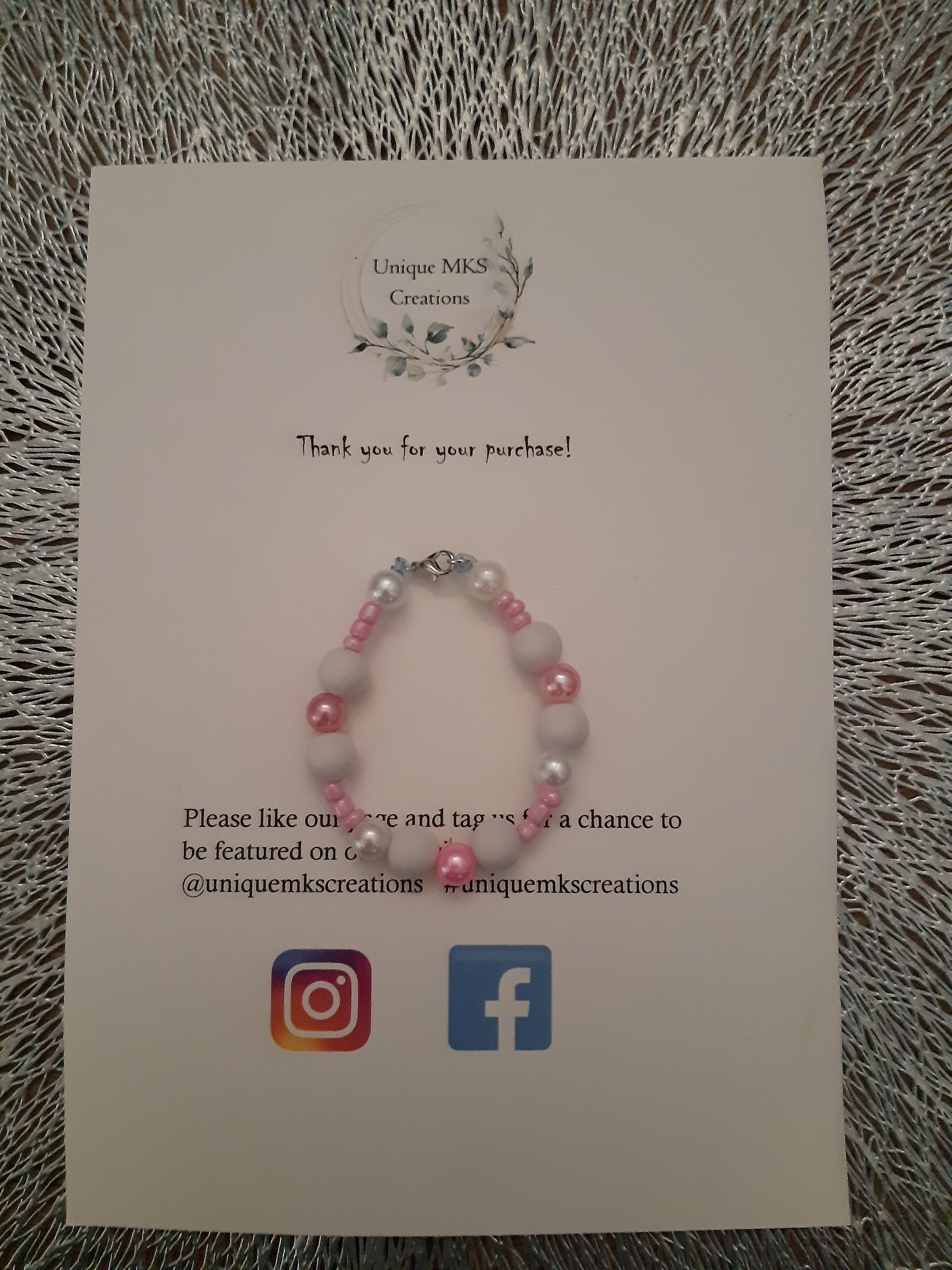 Pink & White Marble