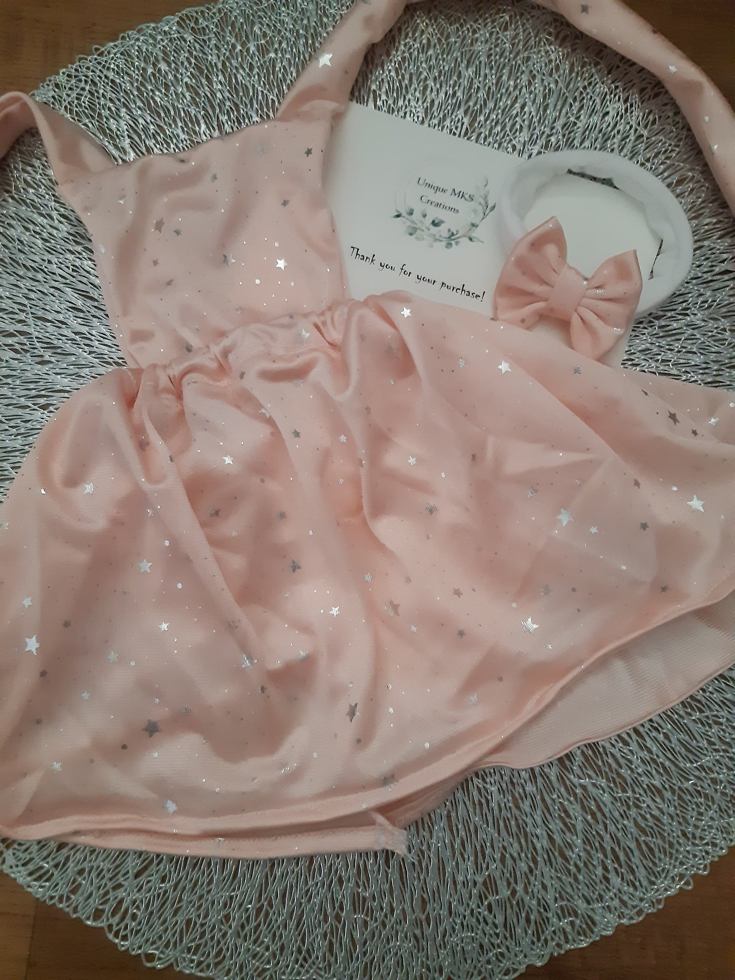 Roselynn Pink Doll's Dress - Limited Edition