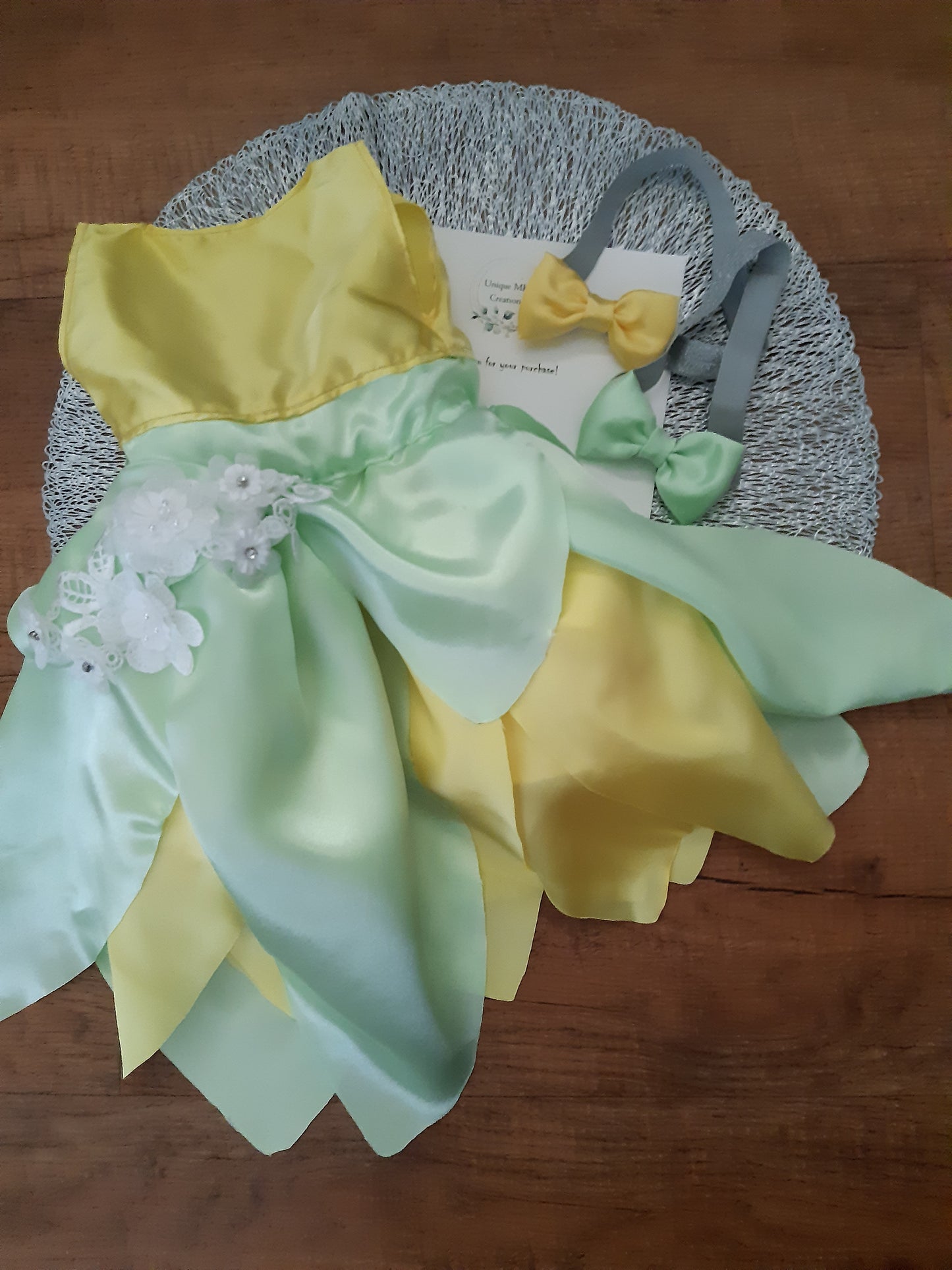 Tiana Doll Dress