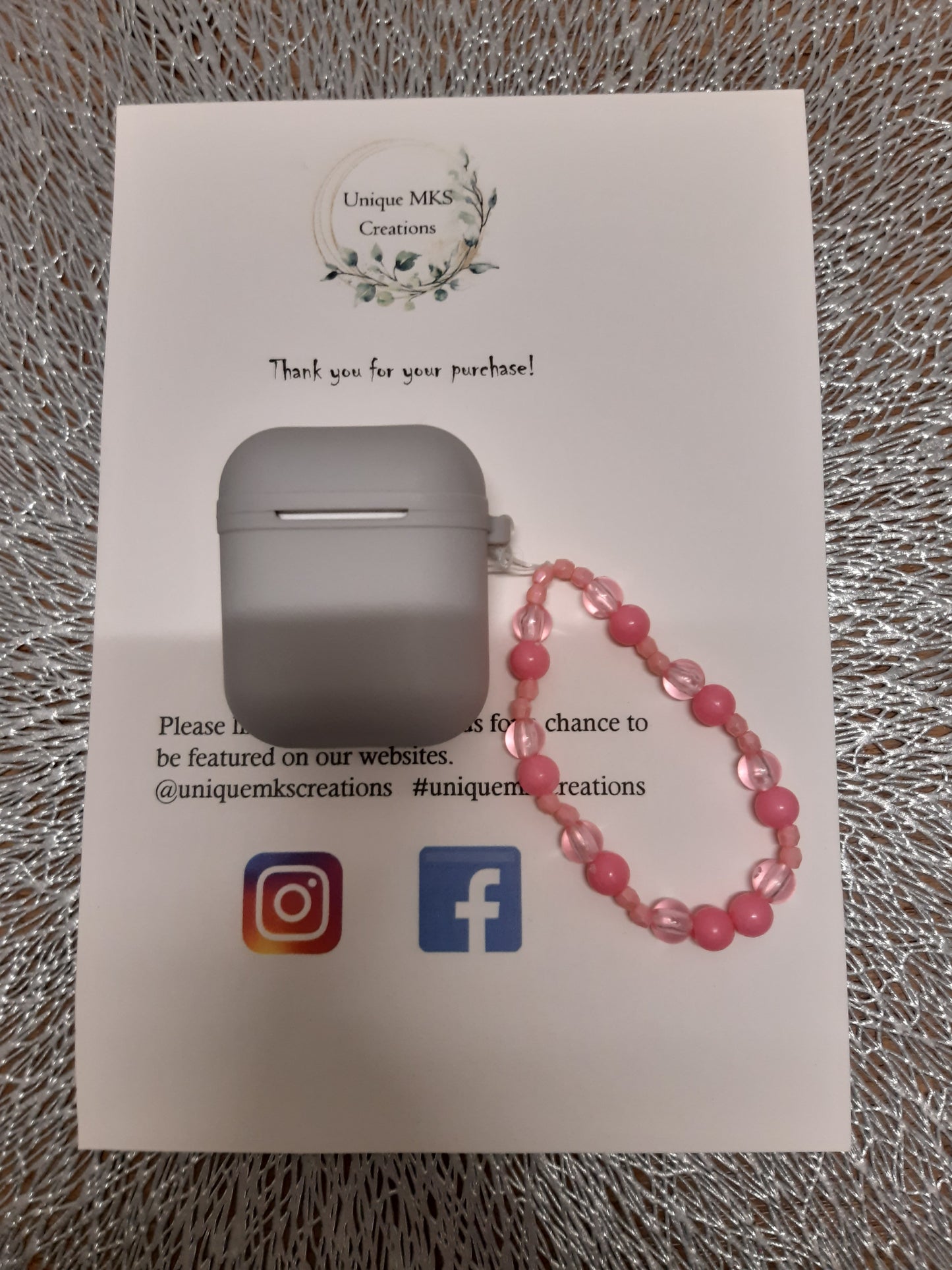 Airpod Pink Charm