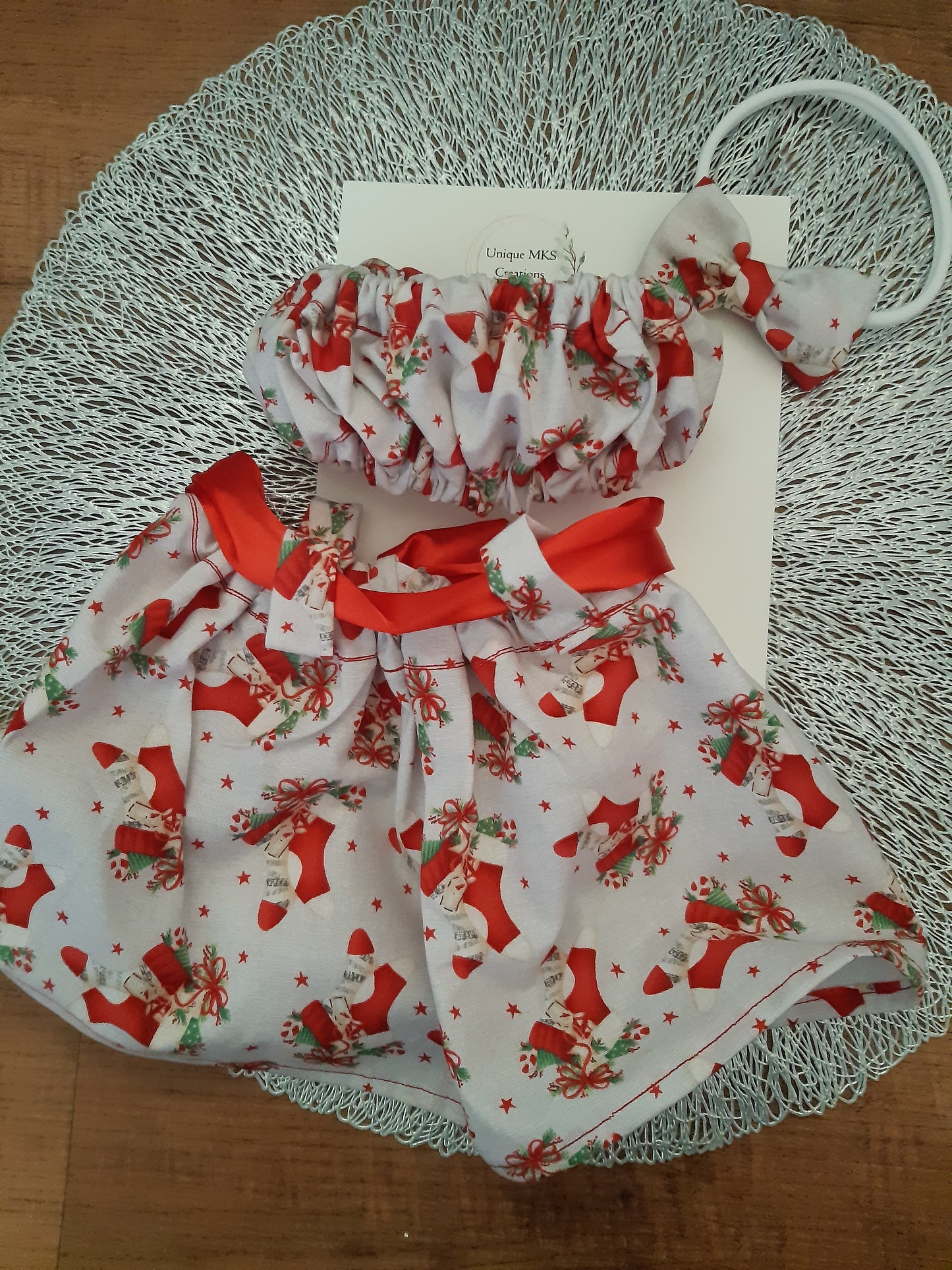 Gloria Doll's Shirt & Doll's Skirt