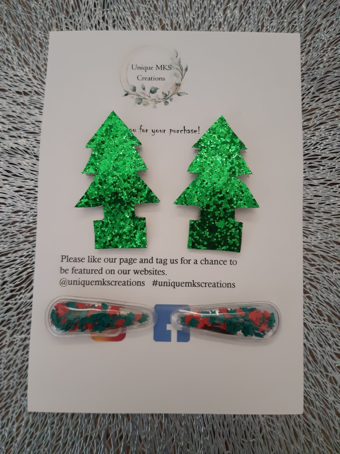 Christmas Tree Fringe Clips