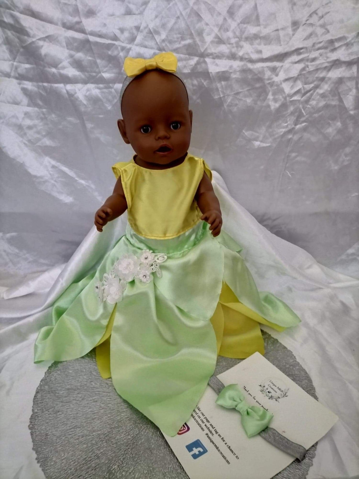 Tiana Doll Dress