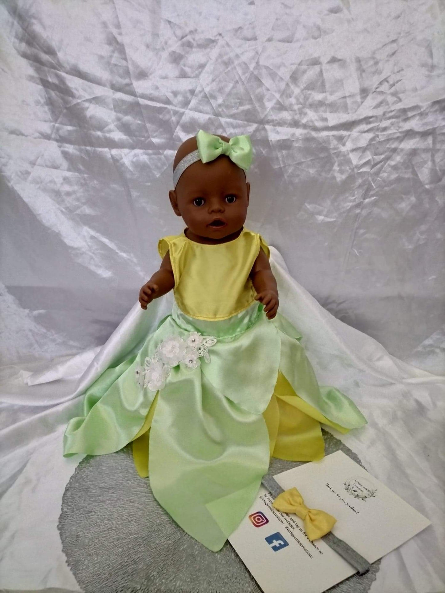 Tiana Doll Dress