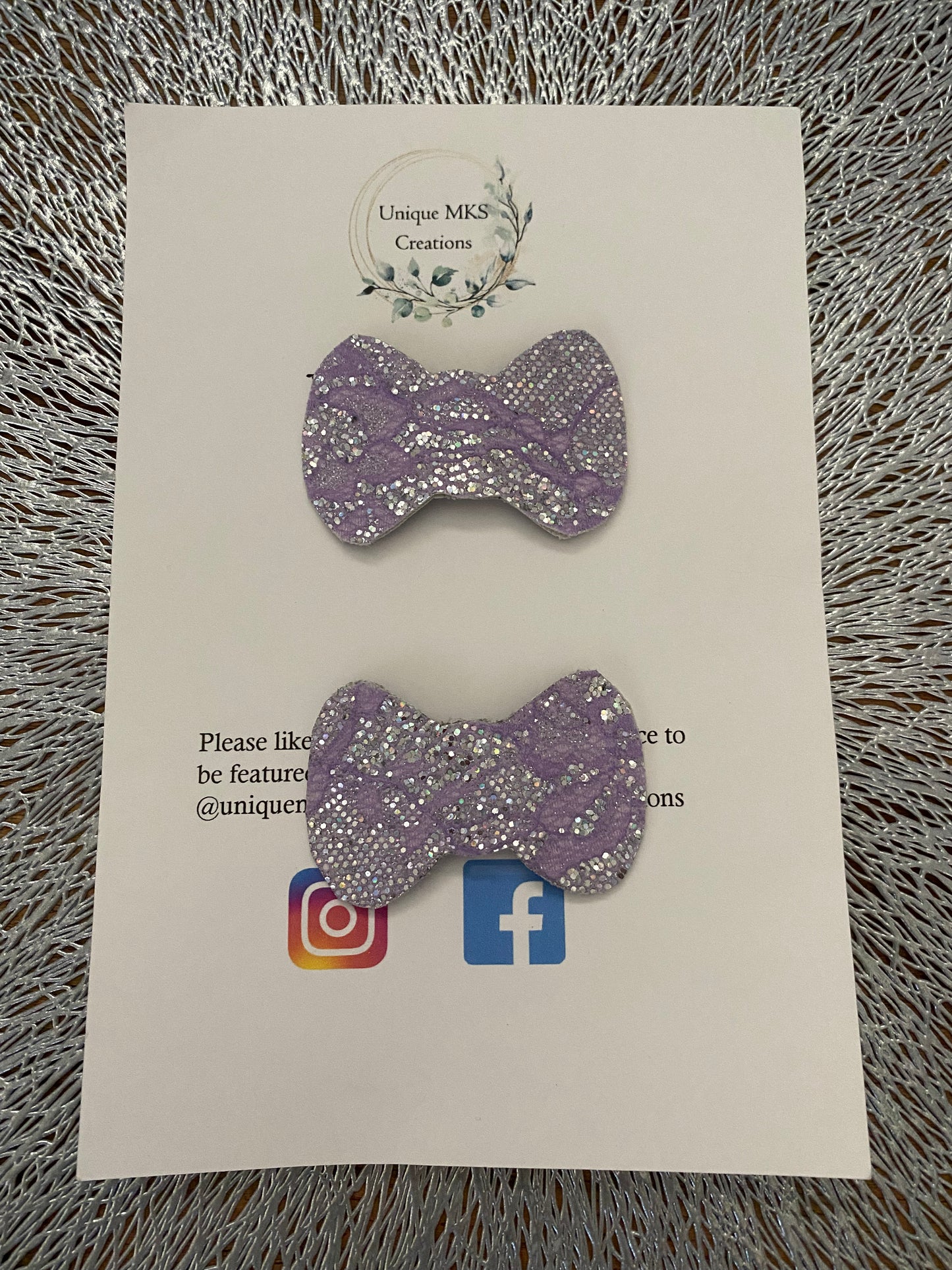 Liara Fringe Clips - One of a kind