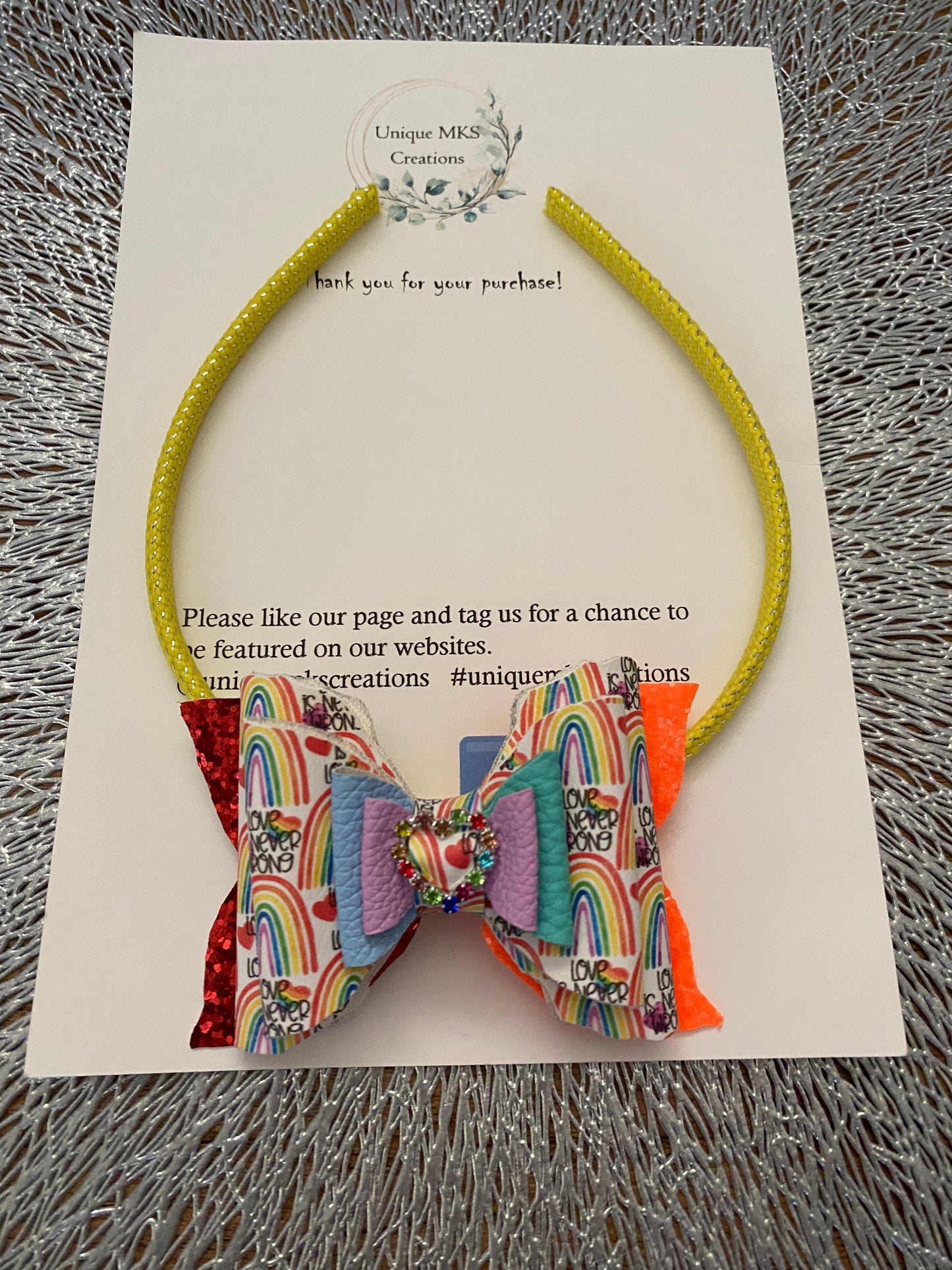 Custom Pride Bow