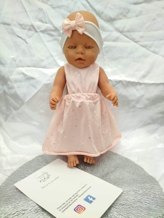 Roselynn Pink Doll's Dress - Limited Edition