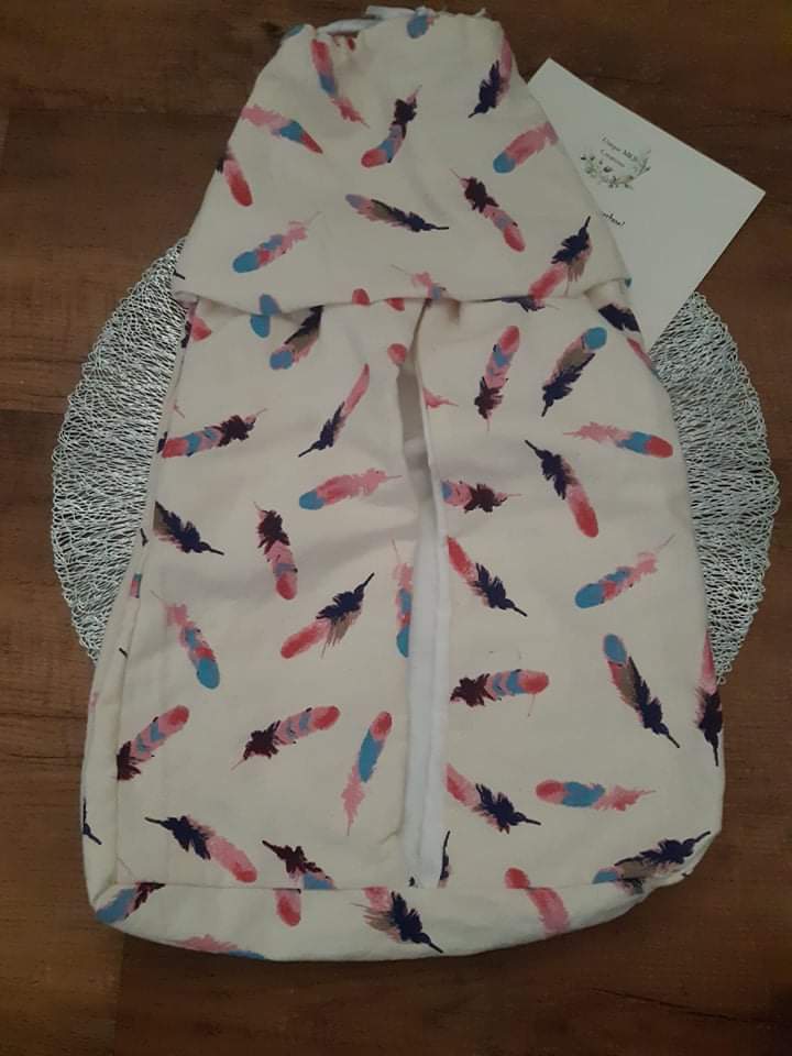 Feather Doll Nappy Stacker & Doll Nappy Bag