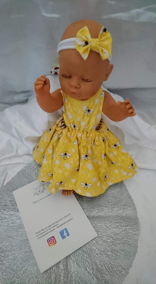 Bumblebee Ladybird - Reverseable Doll Dress - Limited Edition