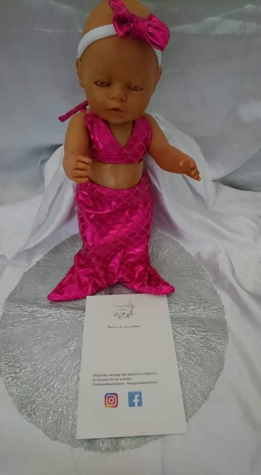 Nerina Hot Pink Mermaid Doll Set - Limited Edition